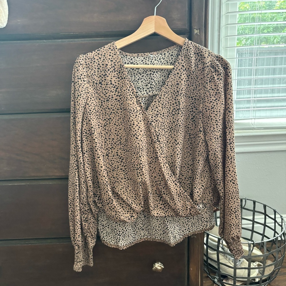 Pattern Blouse with front tuck